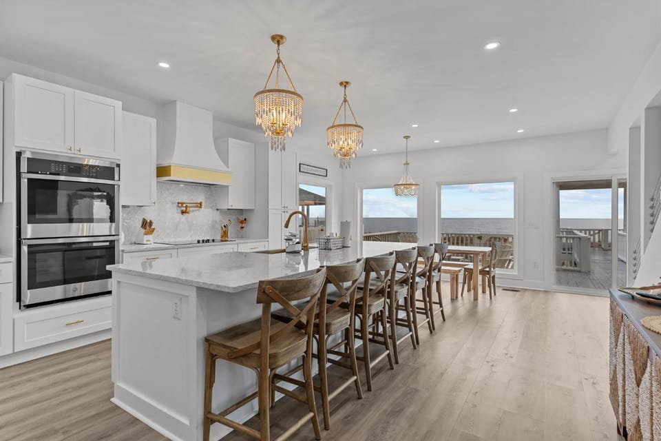 Oceanfront Luxury Private Steps to Beach New House in Oak Island