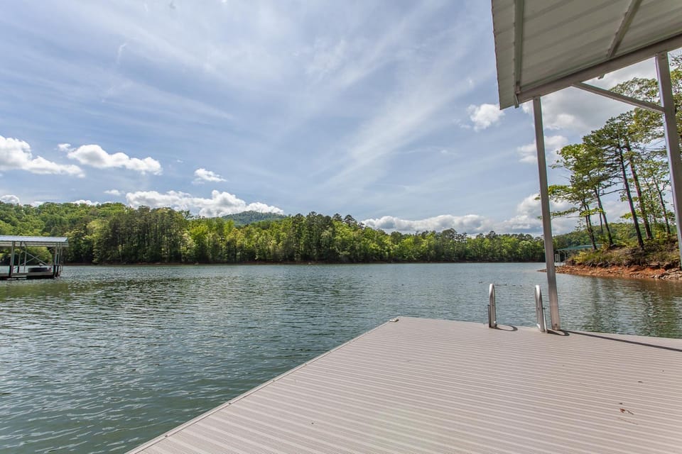 Experience Serene Lake Views at The Cove House in Fontana Lake