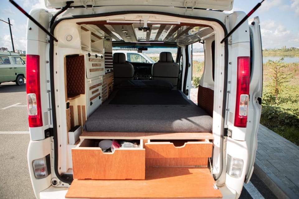 Rent van traffic Campground/ 
RV Resort in Tirana County, Albania