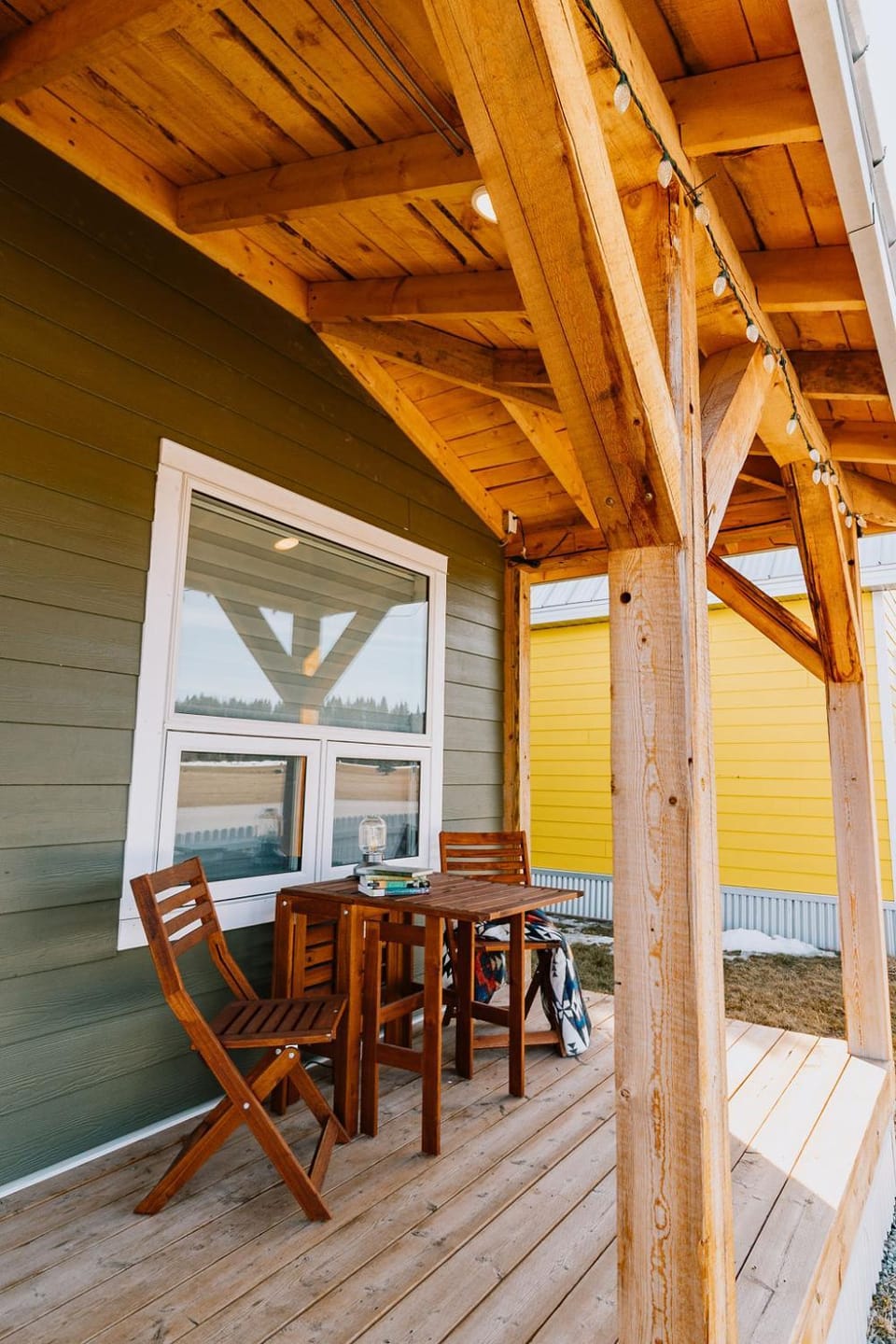 Baldy- Modern tiny home in historic Nordegg House in Clearwater County