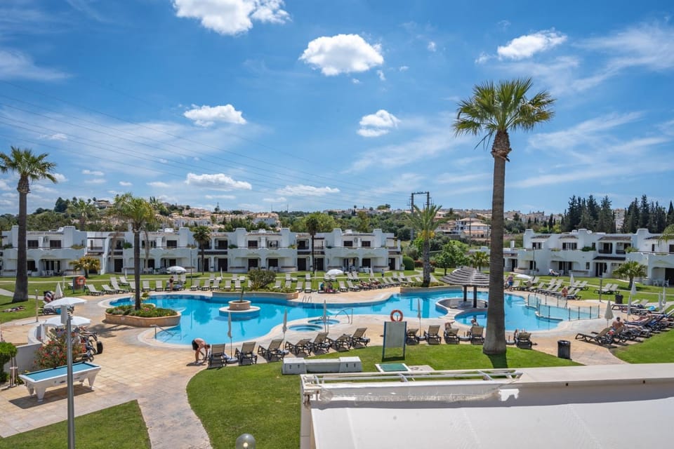 Pool view, sunbed