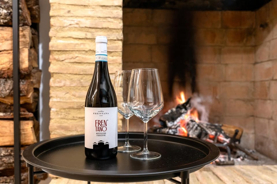 Winter, Alcoholic drinks, fireplace