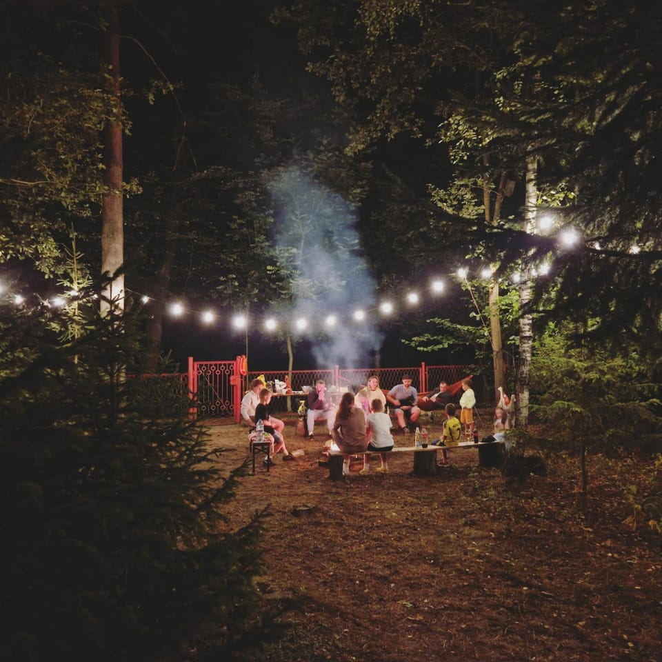 Night, People, Natural landscape, group of guests