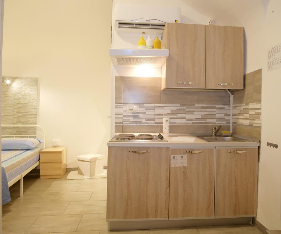 Kitchen or kitchenette, kitchen