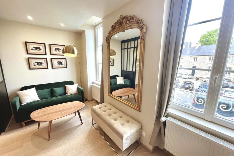 Maison Cornat, Numéro 3, La terrasse Apartment in Normandy