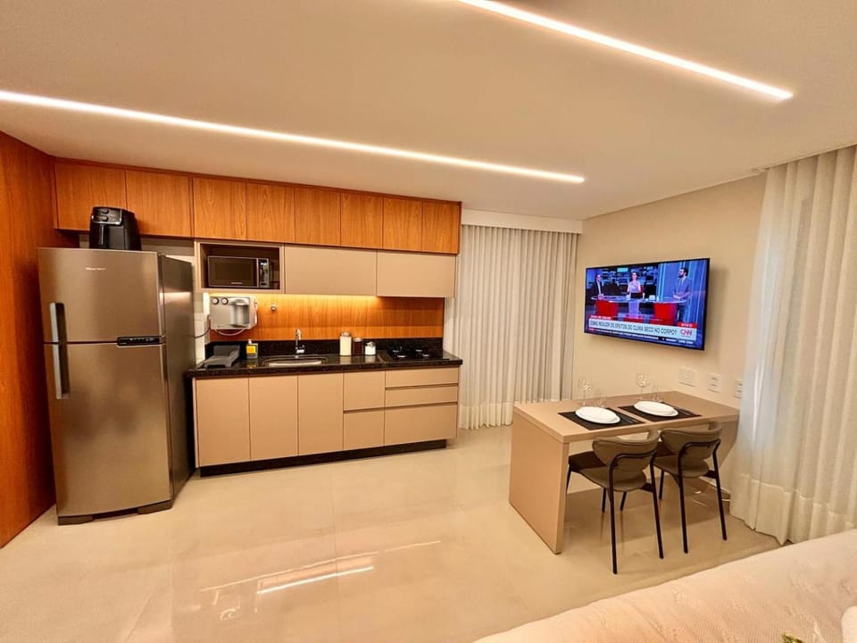 Apart St Bueno SuperKing Ar, Cozinha, Vaga House in Goiania