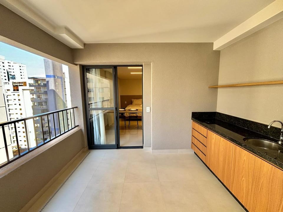 Apart St Bueno SuperKing Ar, Cozinha, Vaga House in Goiania