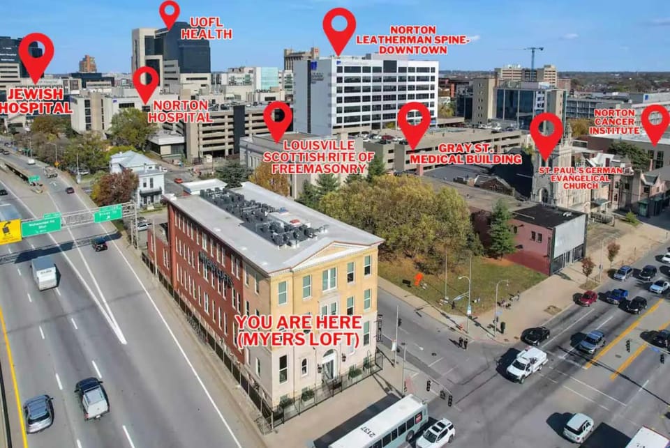 Renovated Loft w Free Parking & Near Hospitals Apartment in Jefferson County