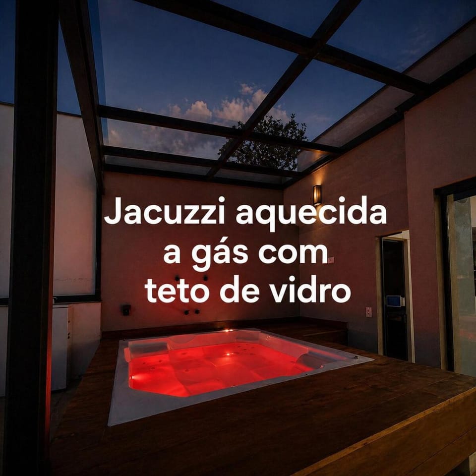Piscina aquecida, Jacuzzi e Vista da Pedra Grande House in Atibaia