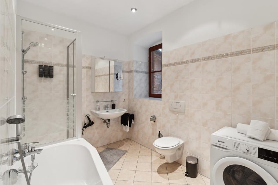 Shower, Toilet, Natural landscape, Bathroom, Bath, hair dryier