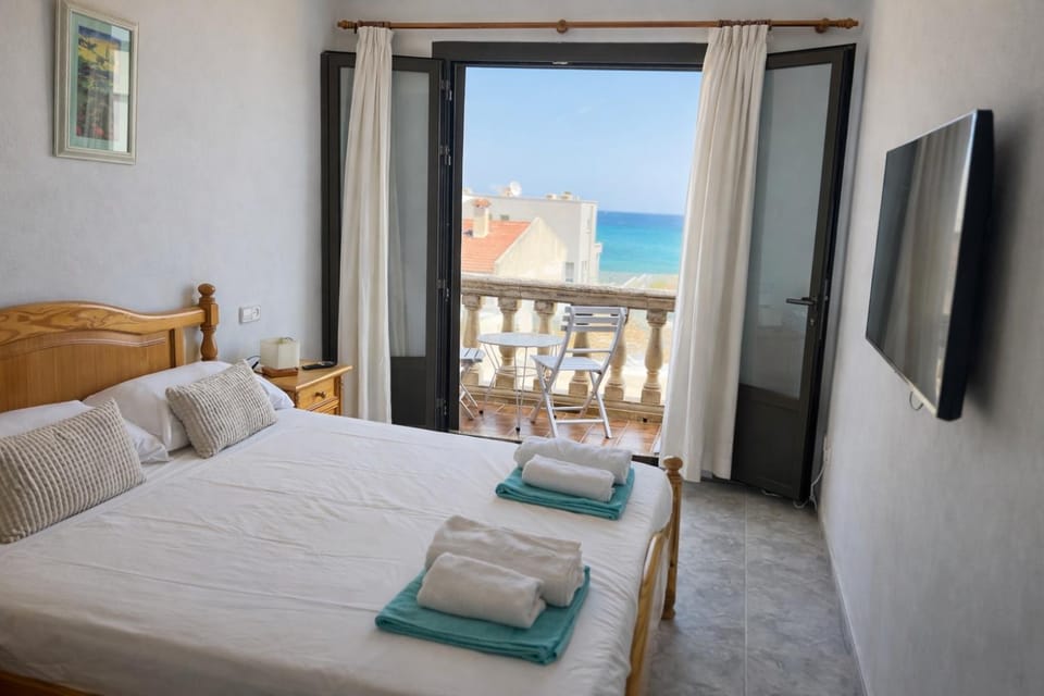 Bedroom, Sea view