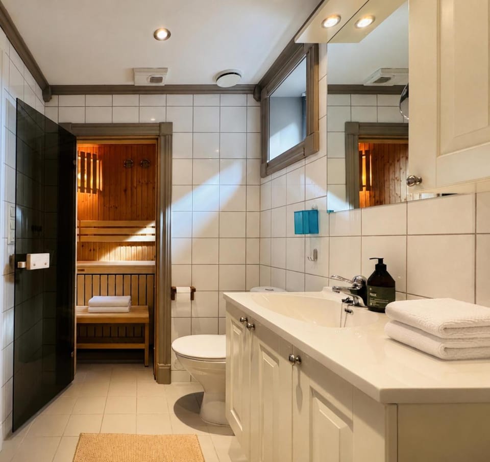 Toilet, Sauna, Bathroom