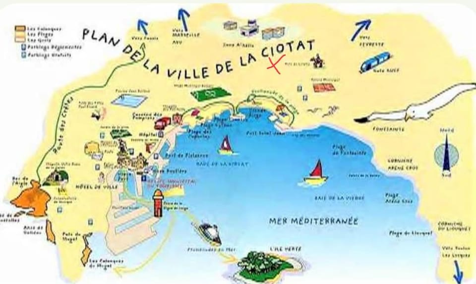 Appartement with terrace Apartment in La Ciotat