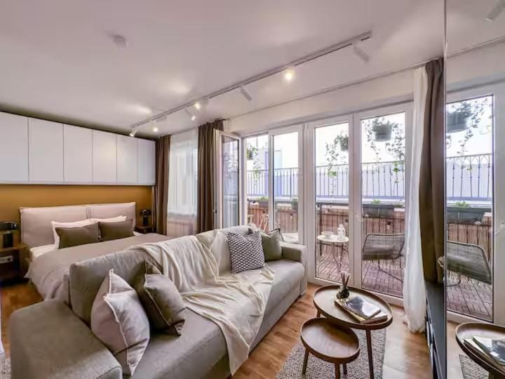 Modern studio with terrace Apartment in Prague