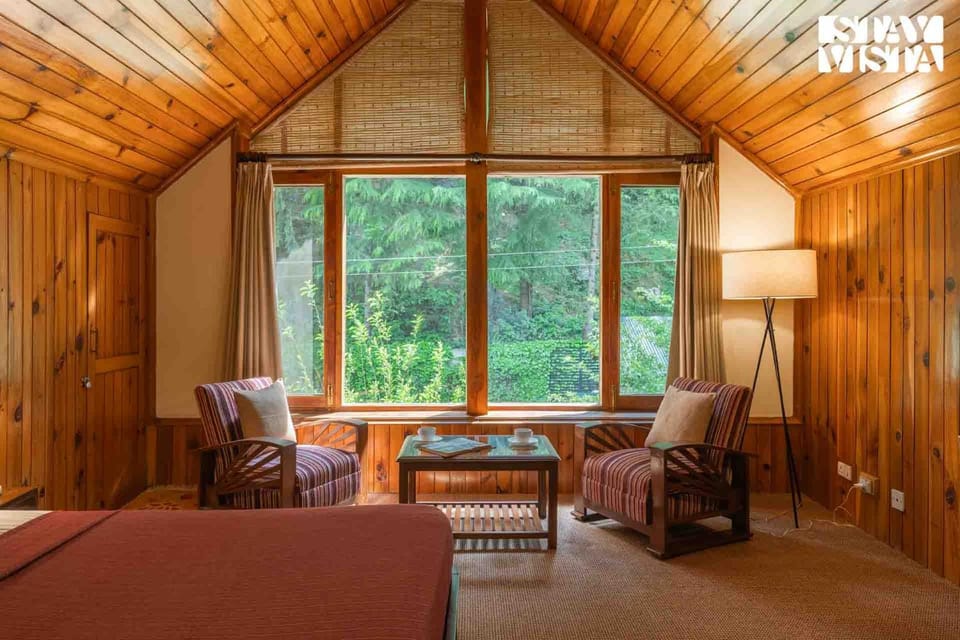 Seating area, Bedroom