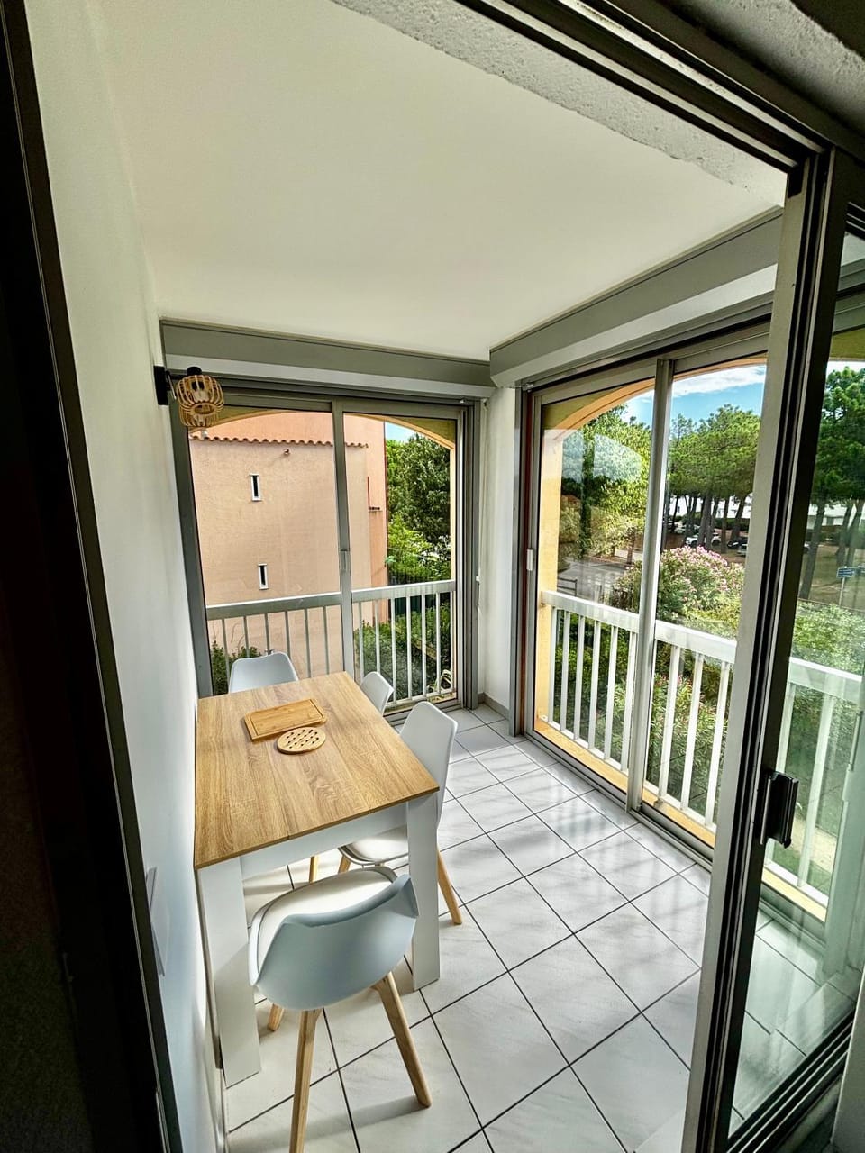 Appartement avec loggia et mezzanine, bord de mer, 4 personnes Apartment in Argeles-sur-Mer