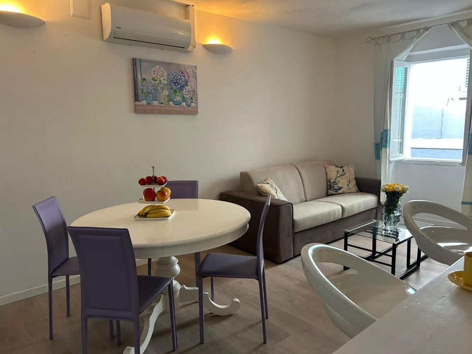 Living room, Seating area, Dining area, air conditioner