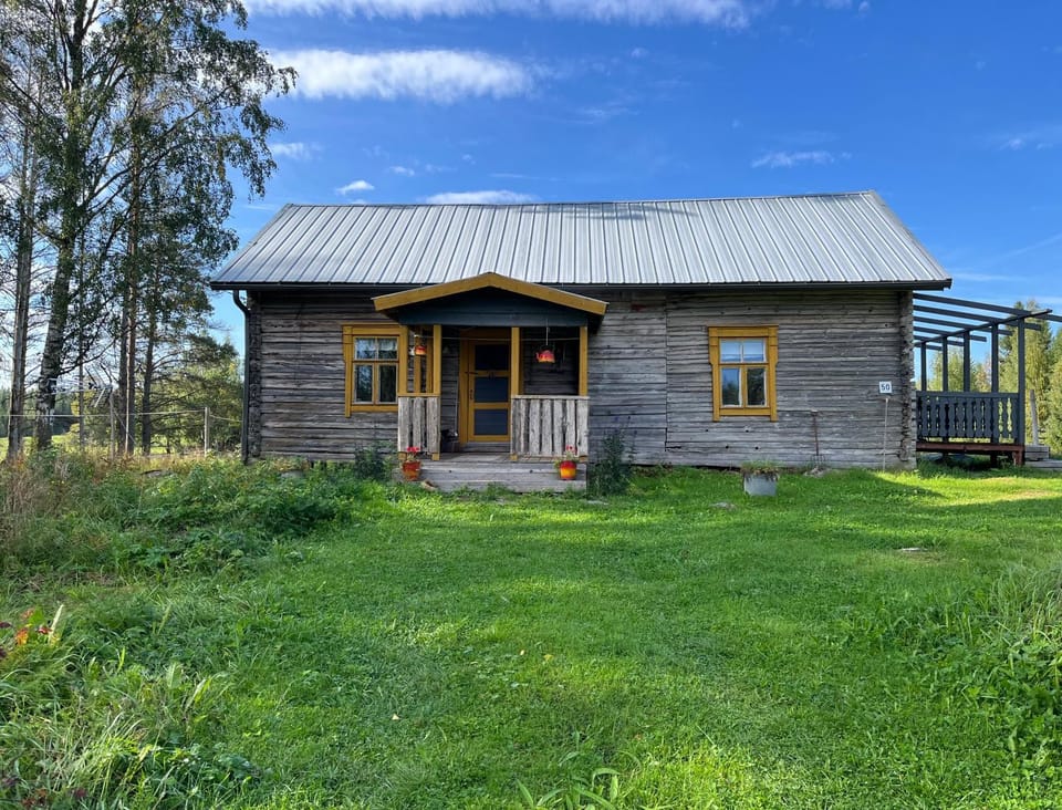 Vintage atmospheric log house Villa in Finland