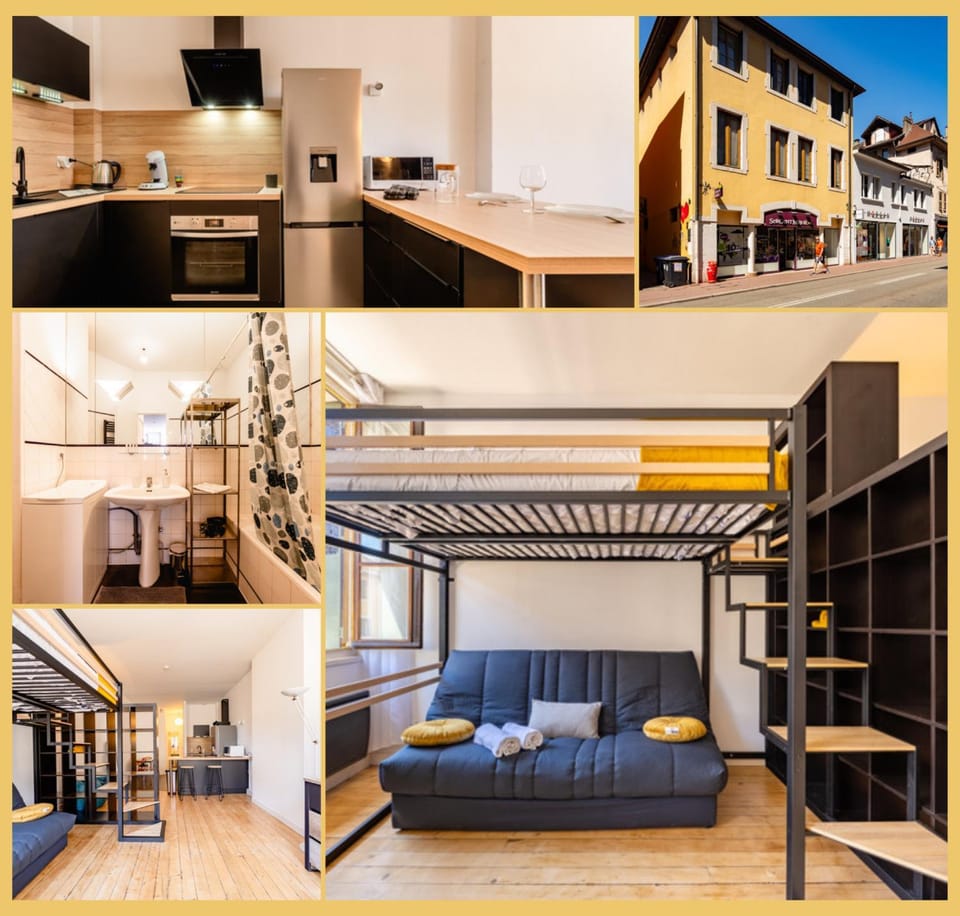 Le Vaugelas I T1 I Annecy Apartment in Annecy