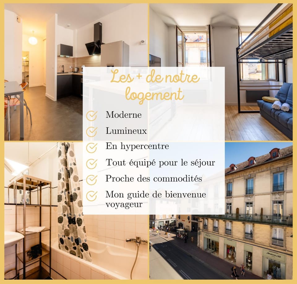 Le Vaugelas I T1 I Annecy Apartment in Annecy