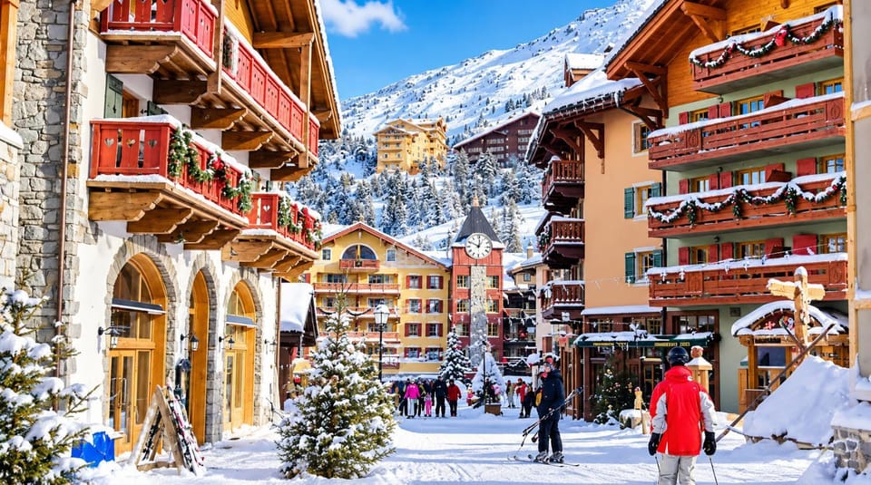 Property building, Nearby landmark, Day, People, Natural landscape, Winter
