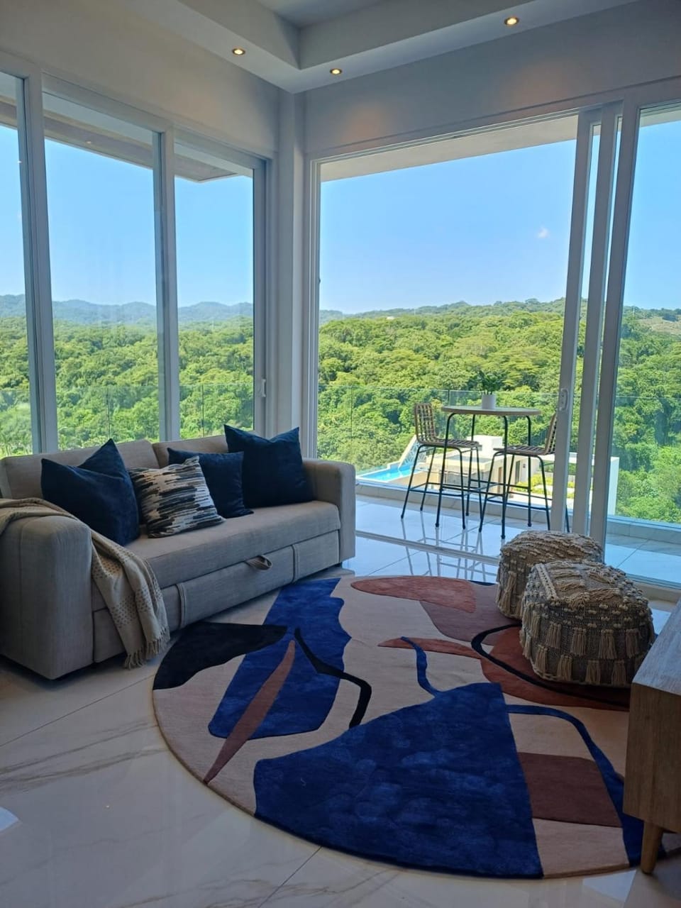 Seating area, Mountain view