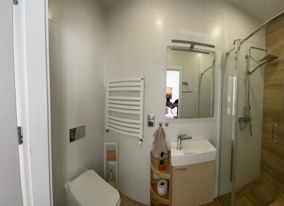 Shower, Toilet, Bathroom, towels
