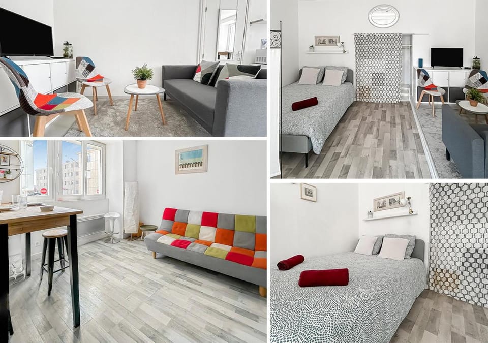 Communal lounge/ TV room, Bed, Kitchen or kitchenette, Living room