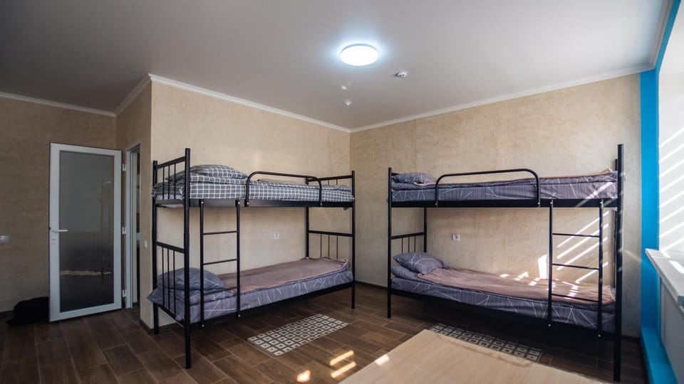 Photo of the whole room, bunk bed