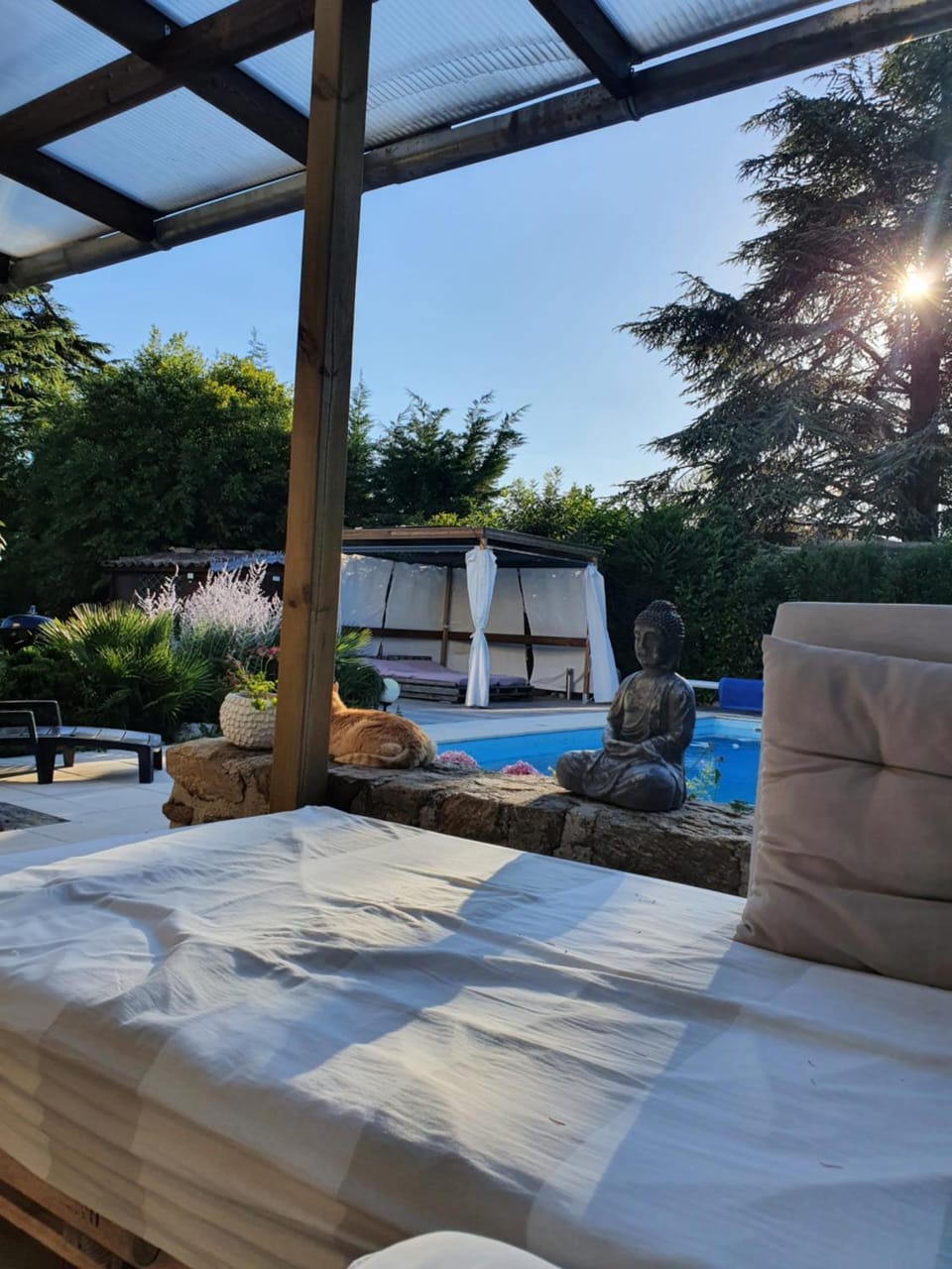 Balcony/Terrace, Pool view, Swimming pool