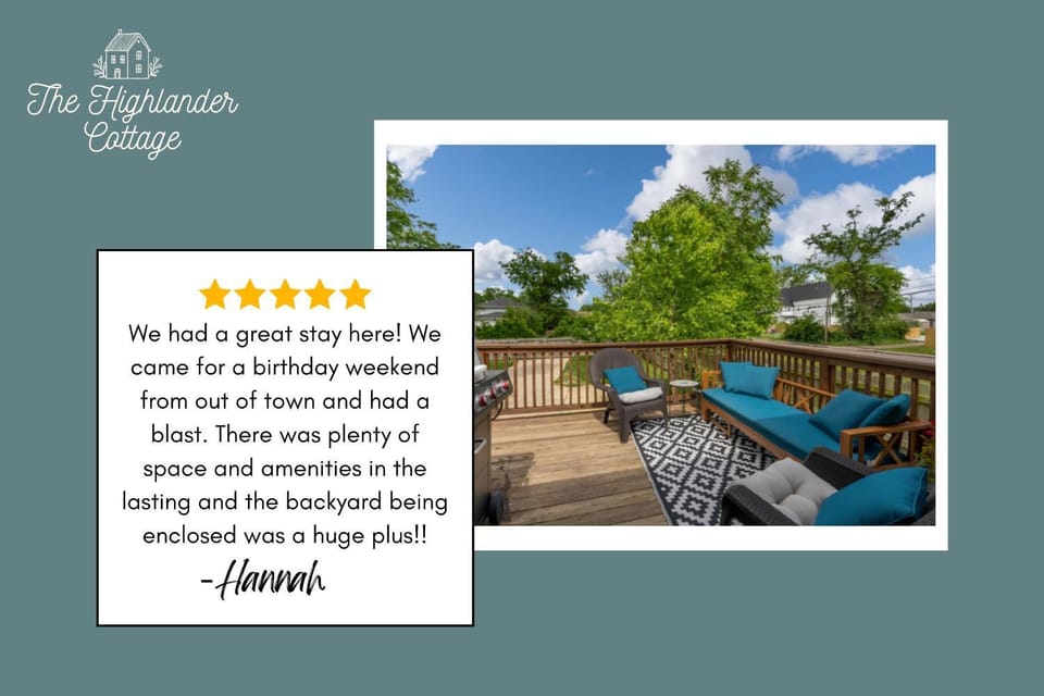 Centrally Located Cozy Pet Friendly Cottage House in Nashville