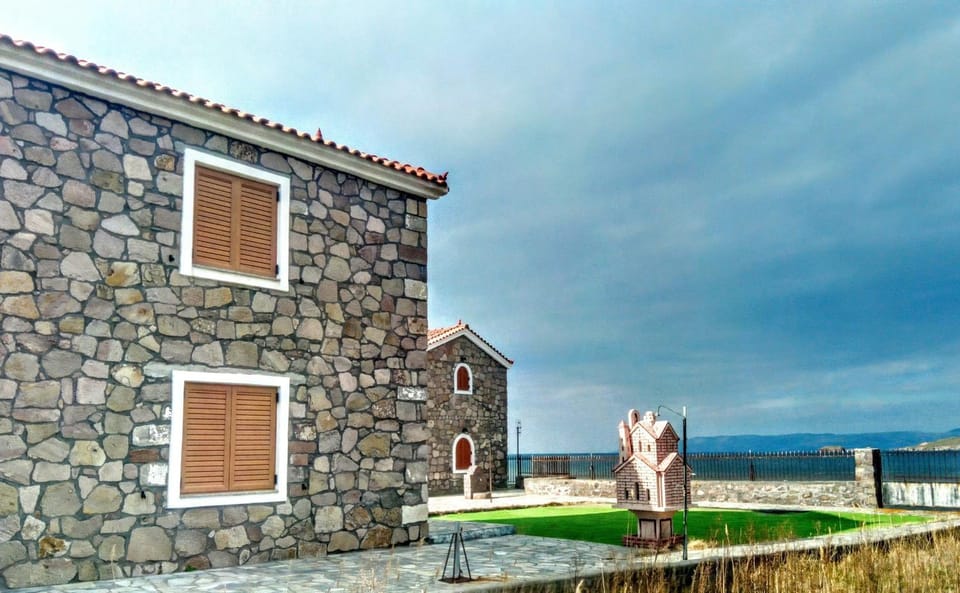 Property building, Natural landscape, Sea view