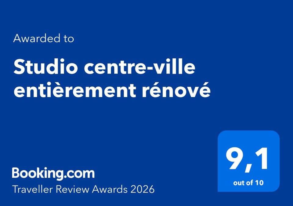 Studio centre-ville entièrement rénové Apartment in Normandy