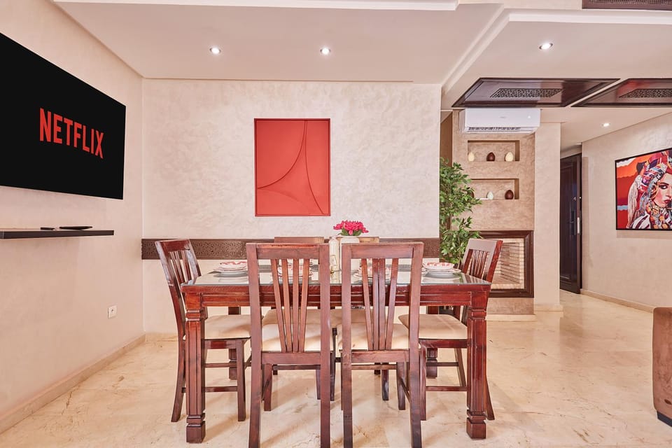 2BR Getaway Near and Seaside Promenade Apartment in Casablanca