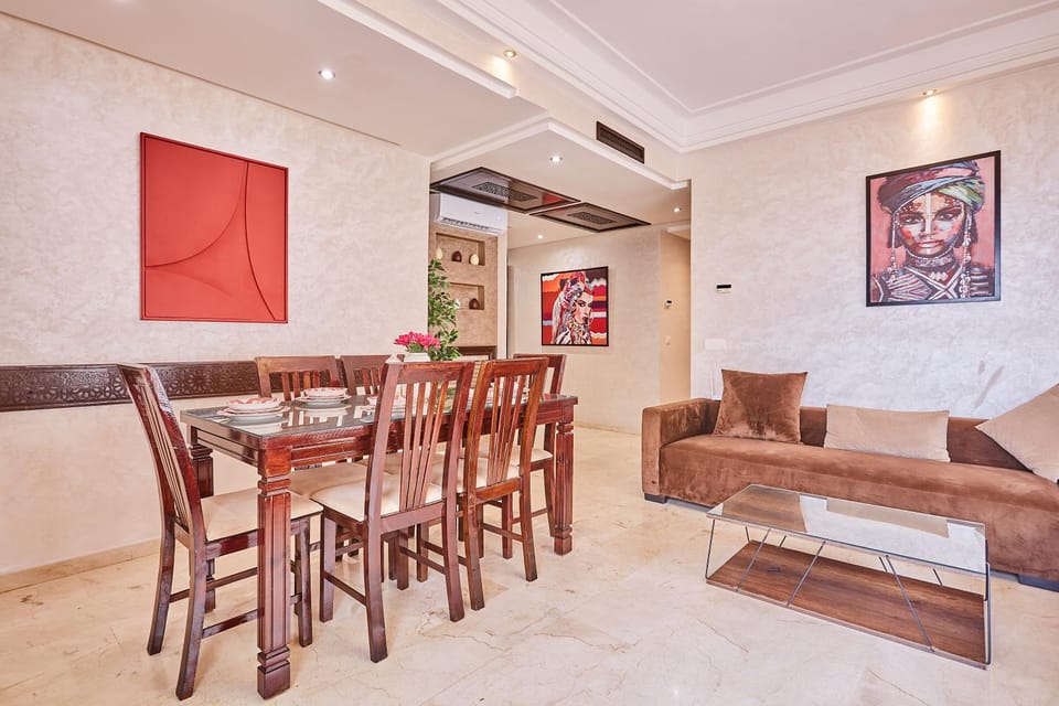 2BR Getaway Near and Seaside Promenade Apartment in Casablanca