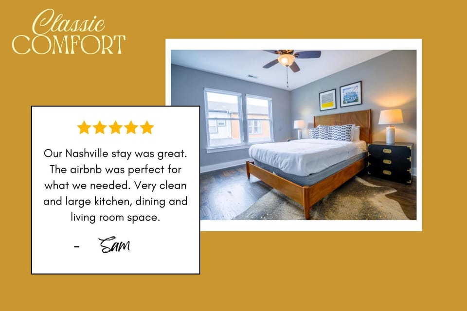 Chic Townhome in Trendy East Nash House in East Nashville