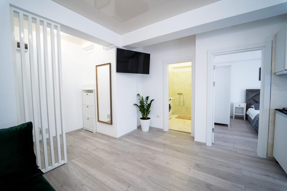 Bathroom, TV and multimedia, Living room, Photo of the whole room, Bedroom