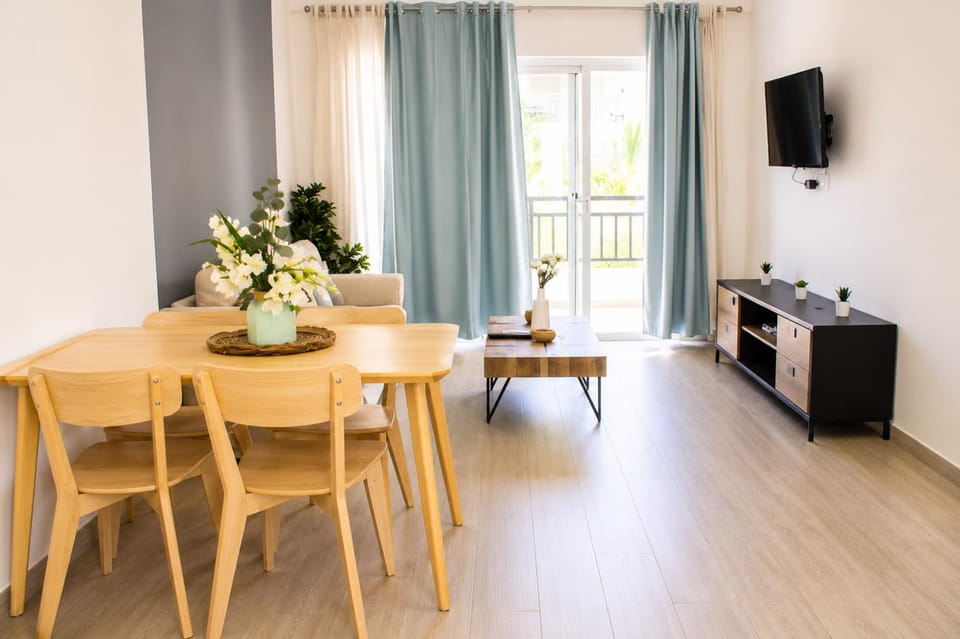 Depto entero, Coral Village D204, WIFI, TV, cerca de la playa Apartment in Punta Cana