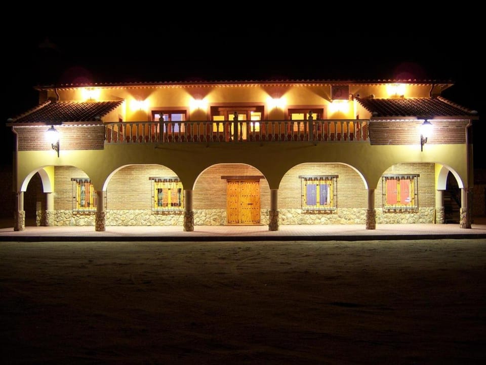 Property building, Facade/entrance, Night, Landmark view