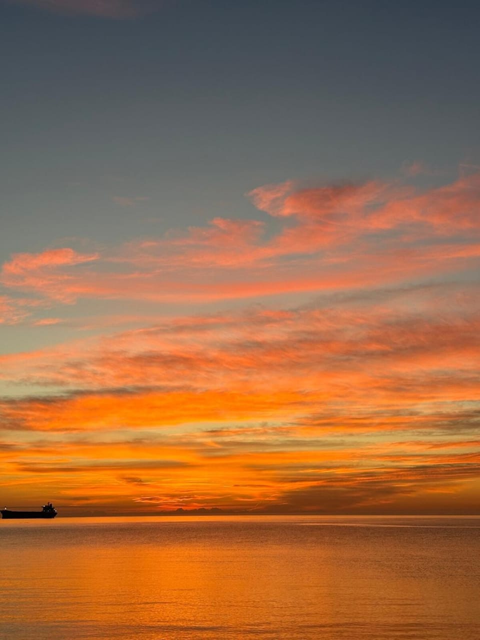 Natural landscape, Sea view, Sunrise