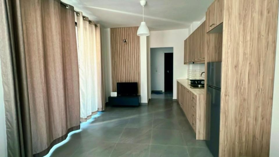 Kitchen or kitchenette, wardrobe