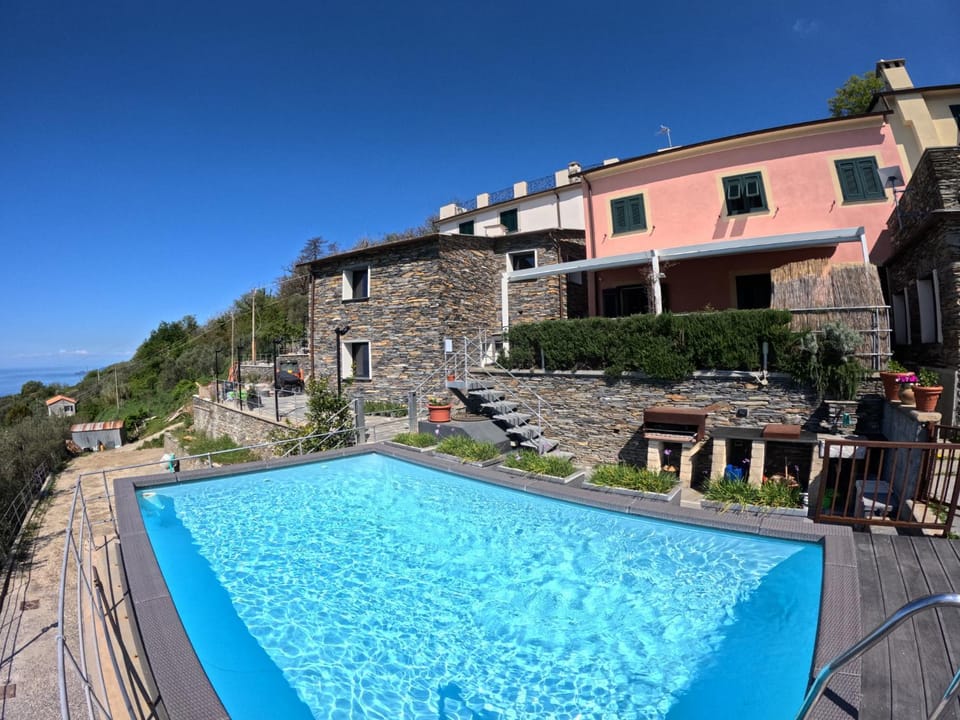 Property building, Pool view, Swimming pool