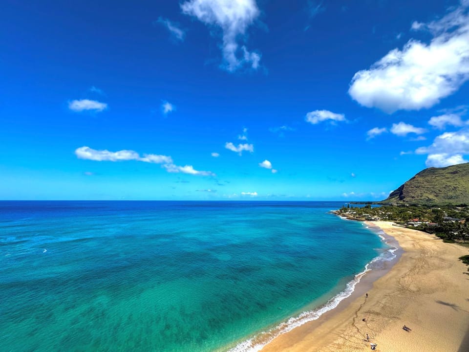 Nearby landmark, Day, Beach, Mountain view, Sea view