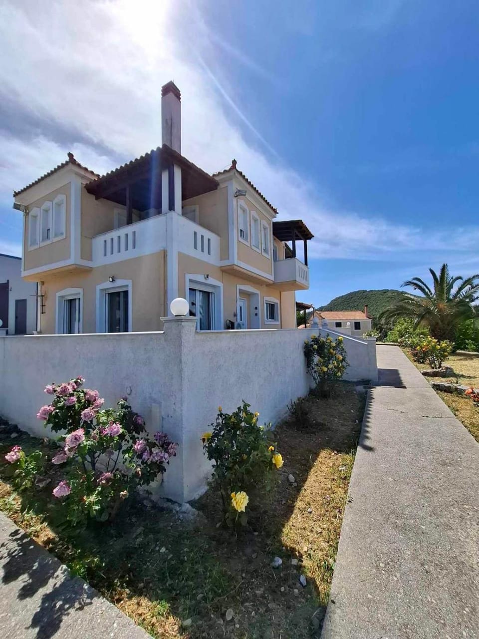 Property building, Garden view
