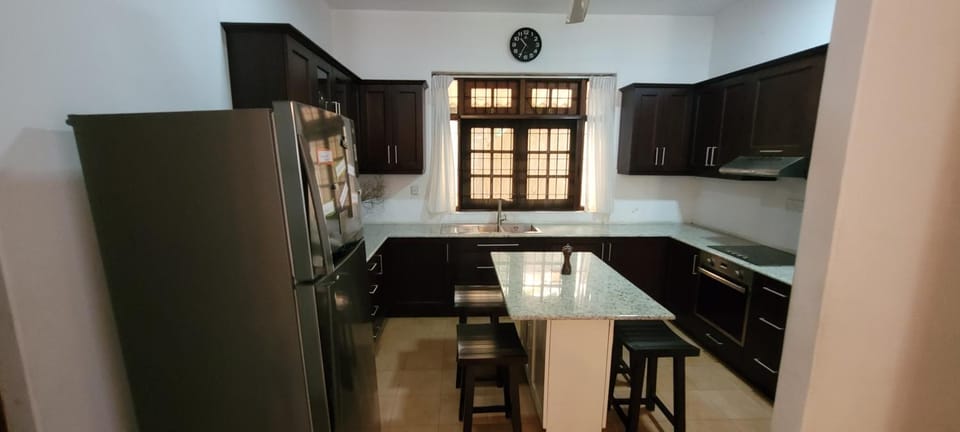 Kitchen or kitchenette, oven, stove