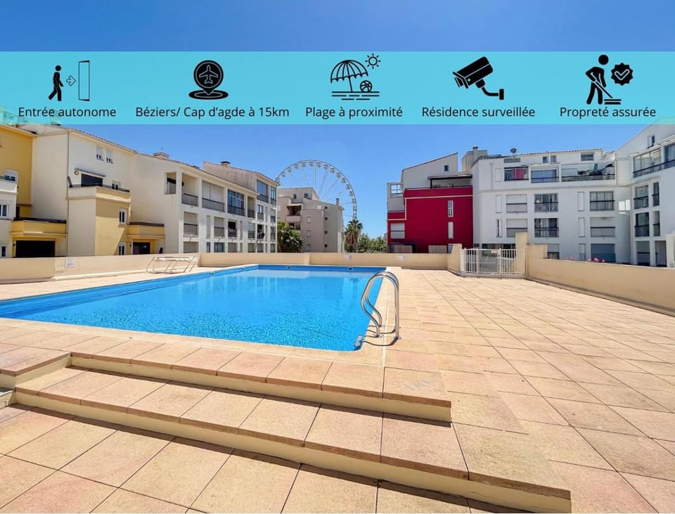 Beach, Pool view, Swimming pool