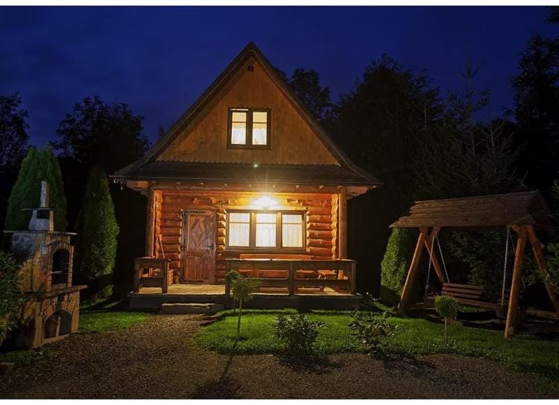 Domek Nad Rozlewiskiem z kominkiem House in Slovakia