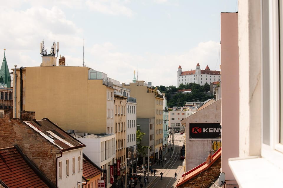 Property building, City view, Street view