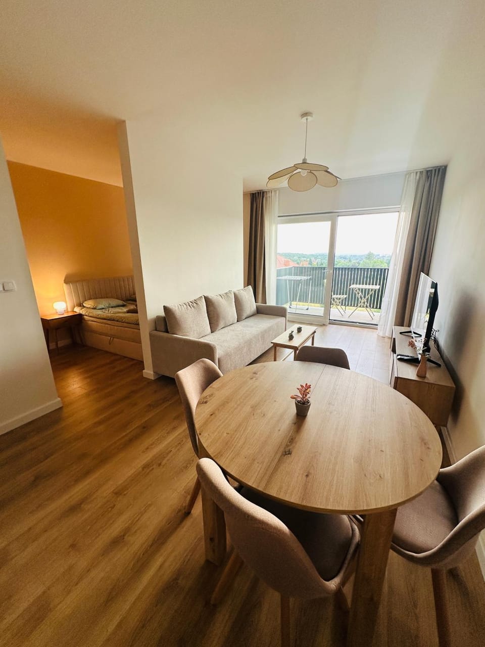 Green Flat Apartment in Czechia