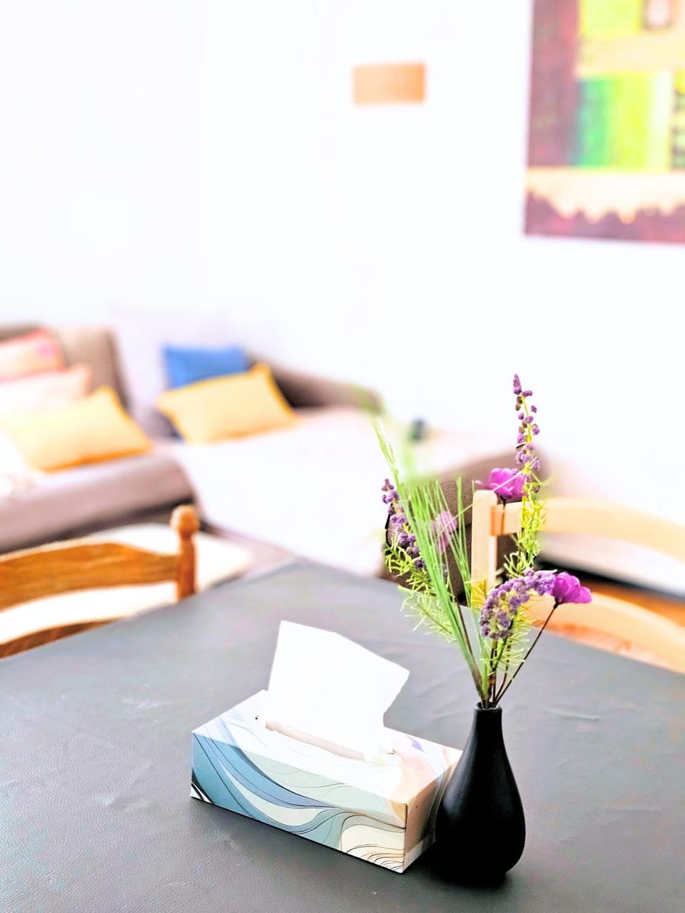 Living room, Seating area, towels